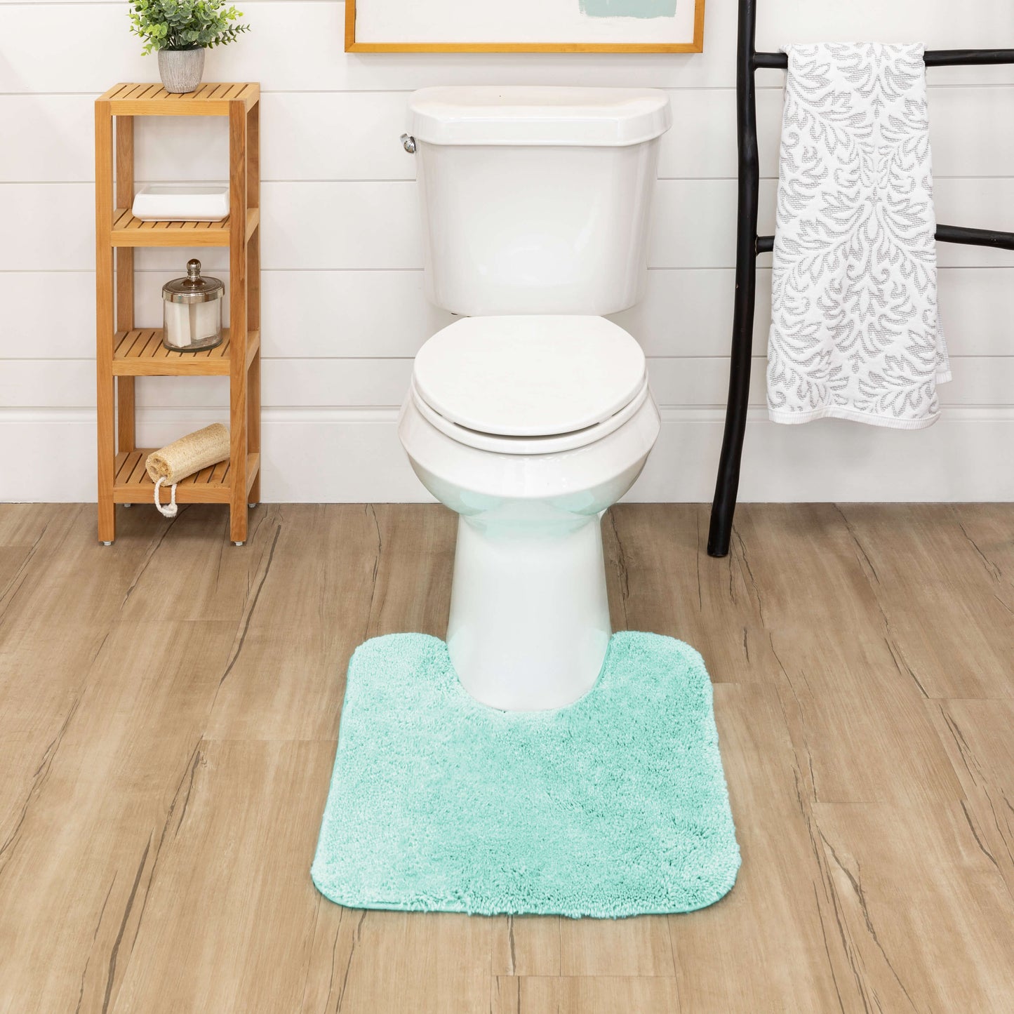 Adelaide Mint Green Bath Mat