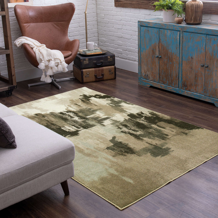 Technicolor Contempo Gray Area Rug