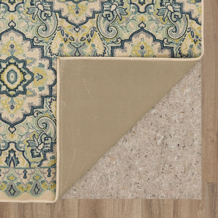 Hemingway Mesa White & Blue Area Rug