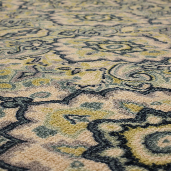Hemingway Mesa White & Blue Area Rug