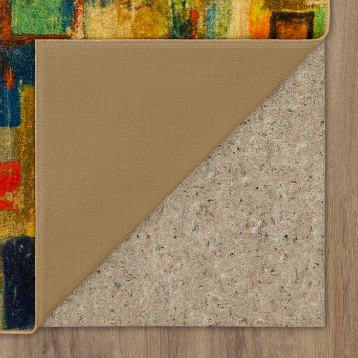 Technicolor Tasman Blue & Yellow Area Rug