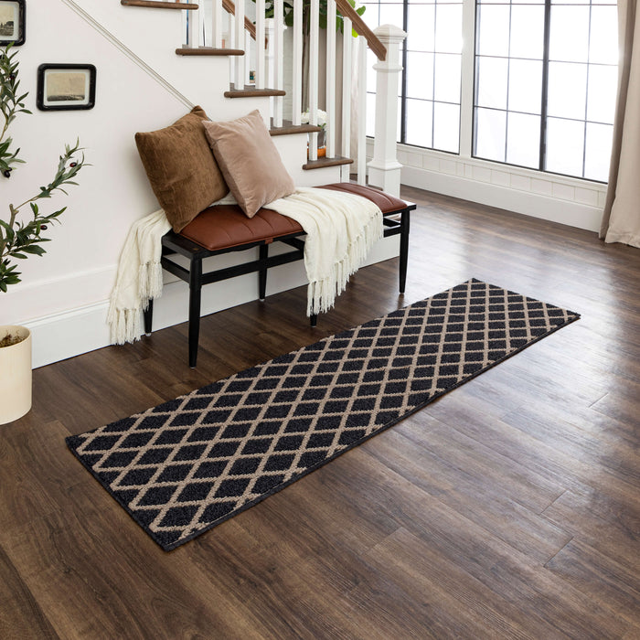 Sloane Sisal Near Black/Tan Area Rug