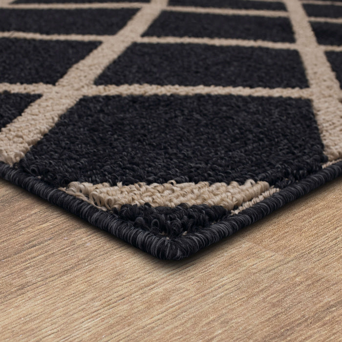 Sloane Sisal Near Black/Tan Area Rug