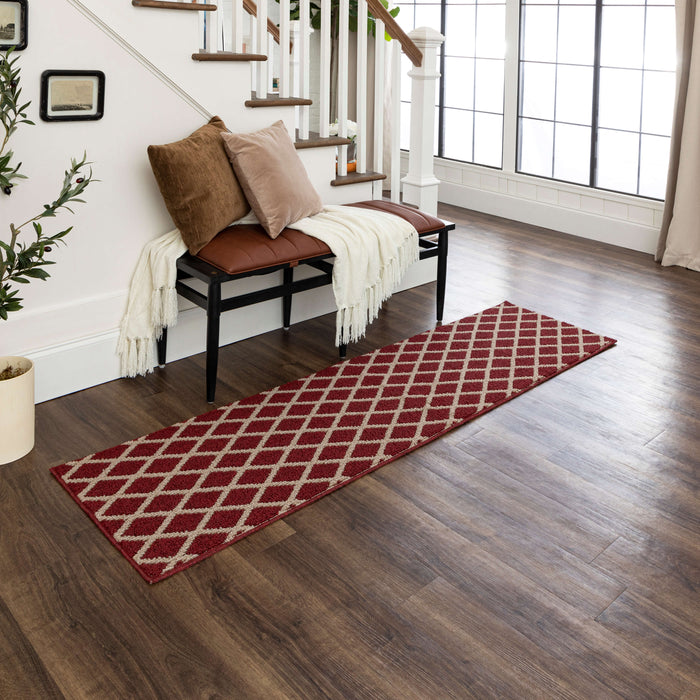 Sloane Sisal New Red/Tan Area Rug