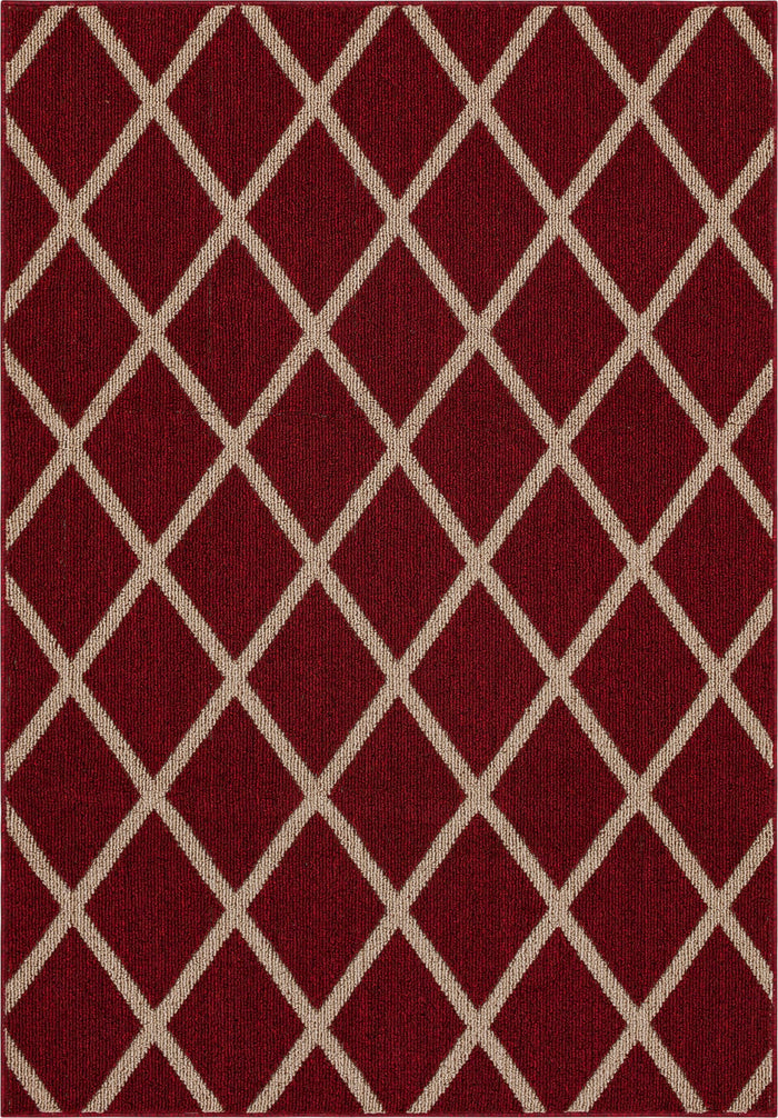 Sloane Sisal New Red/Tan Area Rug