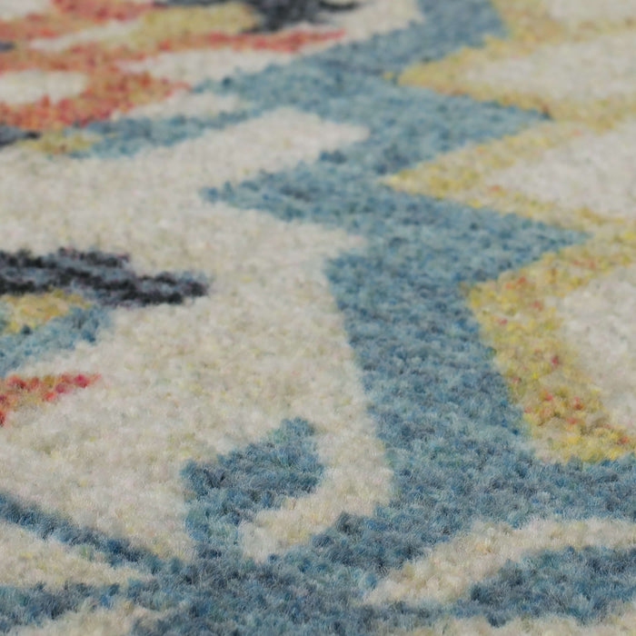 Technicolor Augusta Blue Area Rug