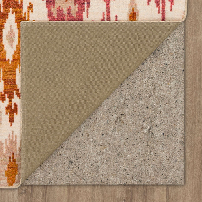 Technicolor Nomad White & Pink Area Rug