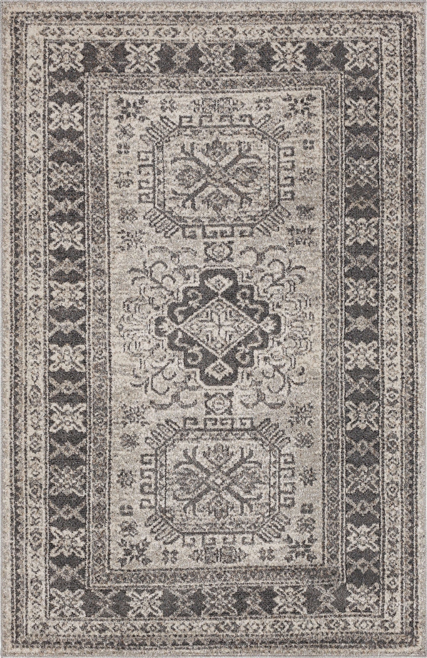 Arden Tempera Light Grey Area Rug