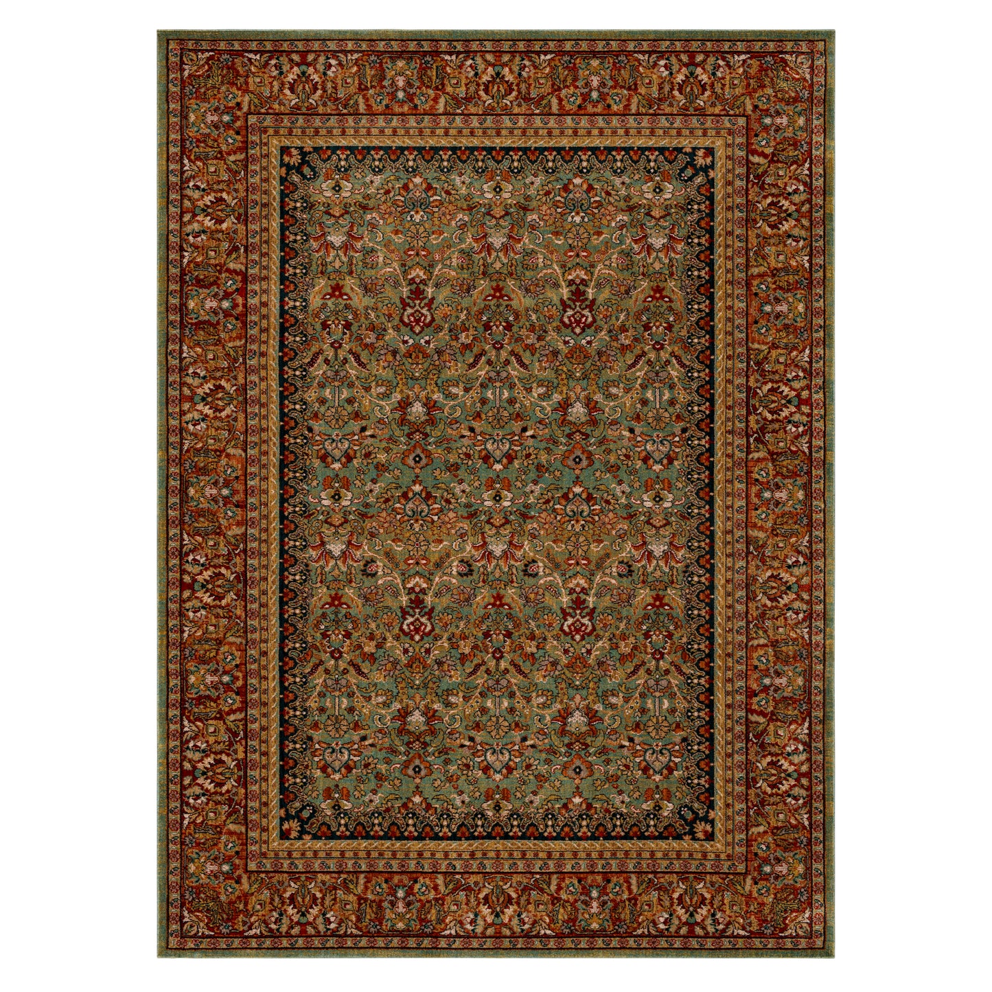 Karastan Spice Market Tigris Aquamarine