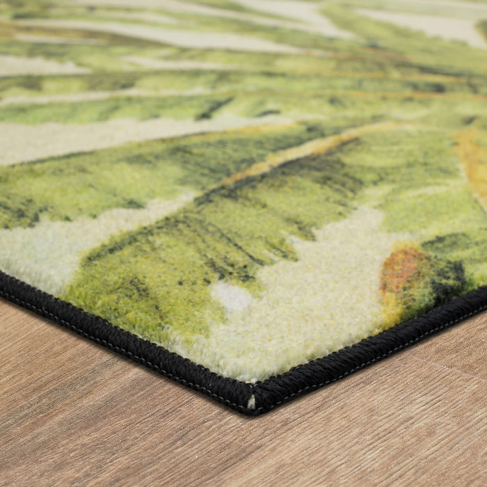 Technicolor Dixon Green Area Rug