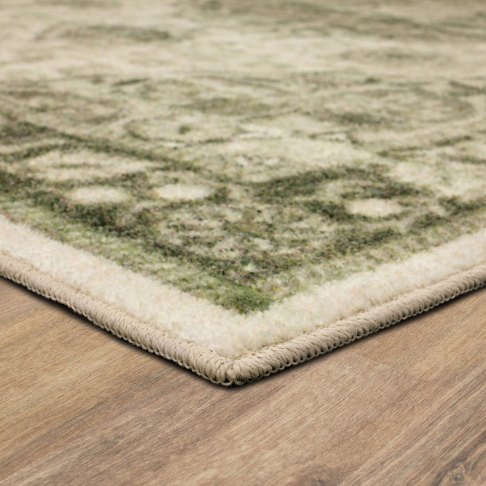 Technicolor Bella White Area Rug