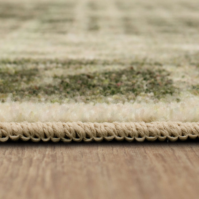 Technicolor Bella White Area Rug