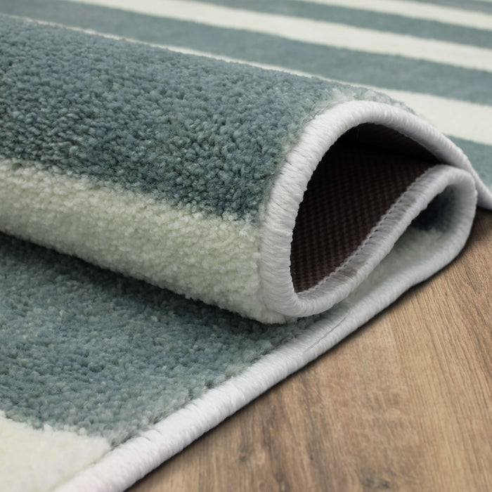 Technicolor Vintage Truck Crimson Area Rug