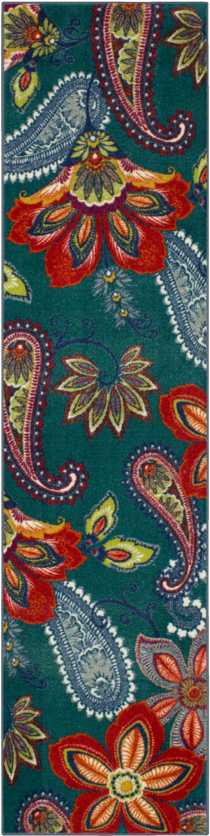 Marina Paisley Blue Area Rug