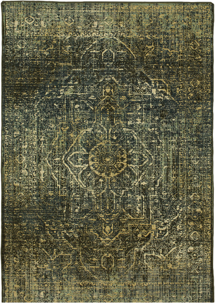 Karastan Kismet Moirai Denim