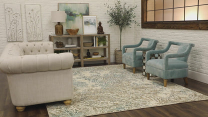 Karastan Touchstone Drava Jadeite Area Rug by Patina Vie