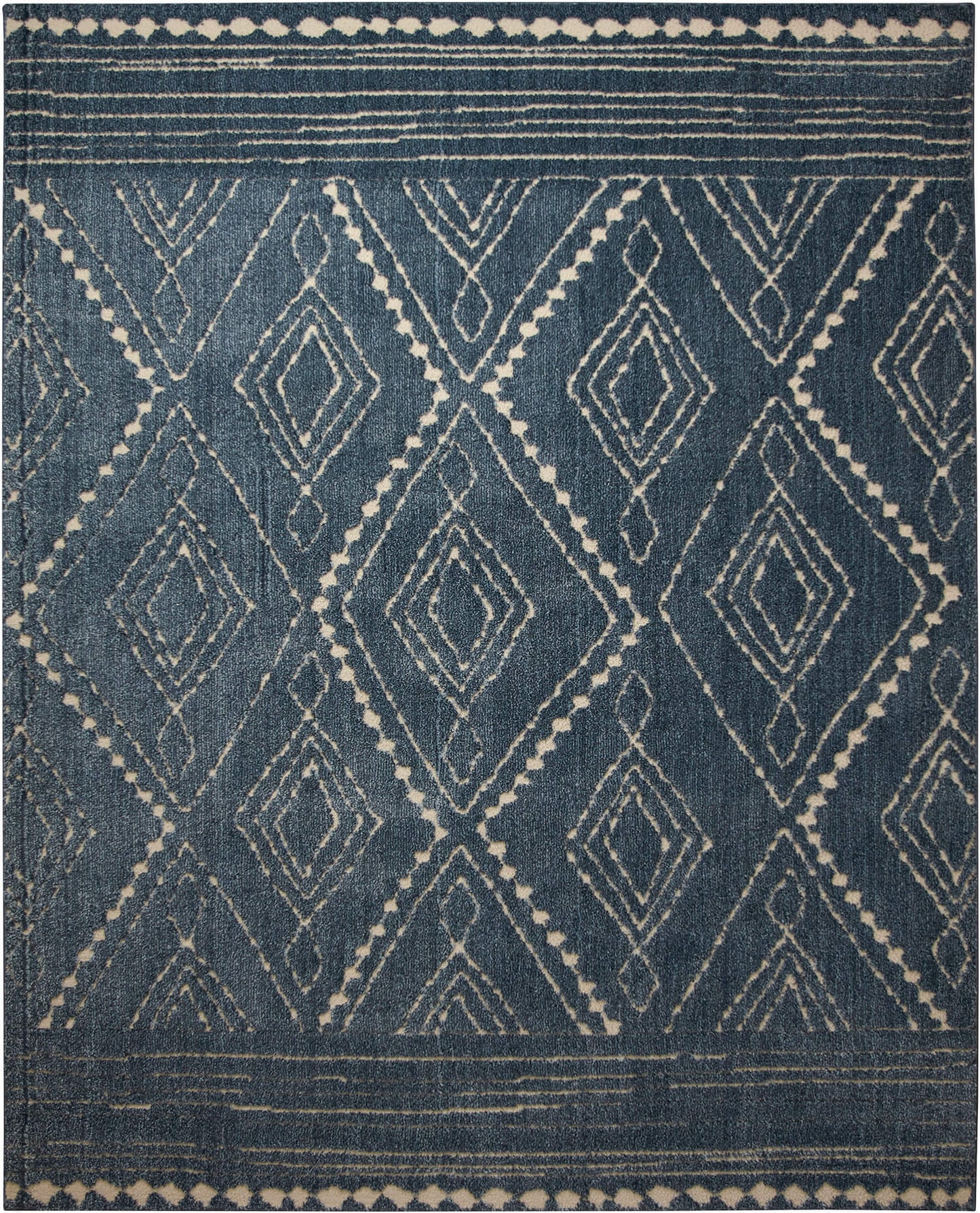 Brizo Arabesque Blue Area Rug