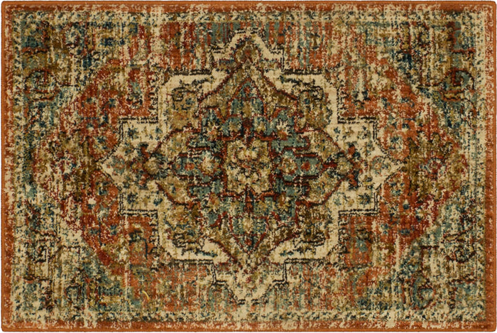 Karastan Elements Kasbar Spice Area Rug