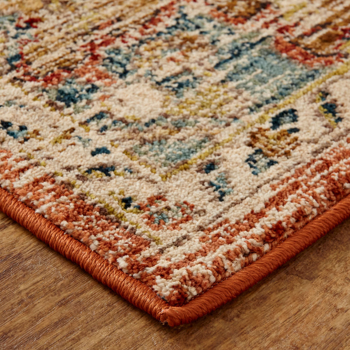 Karastan Elements Kasbar Spice Area Rug