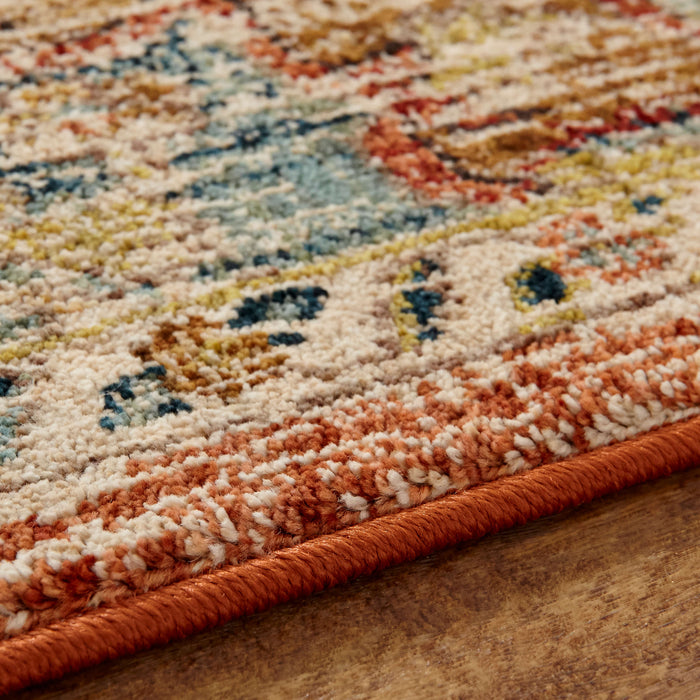 Karastan Elements Kasbar Spice Area Rug