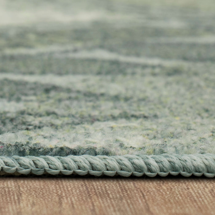 Grayson Bloom Medallion Gray Area Rug