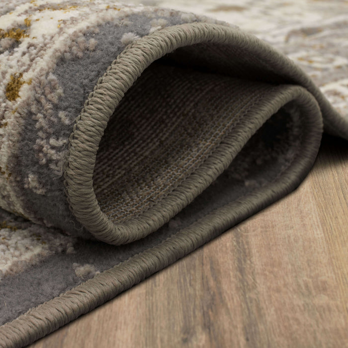 Alexandra Frost Grey Area Rug