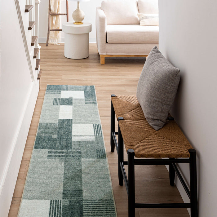 Technicolor Liberty Blue Area Rug