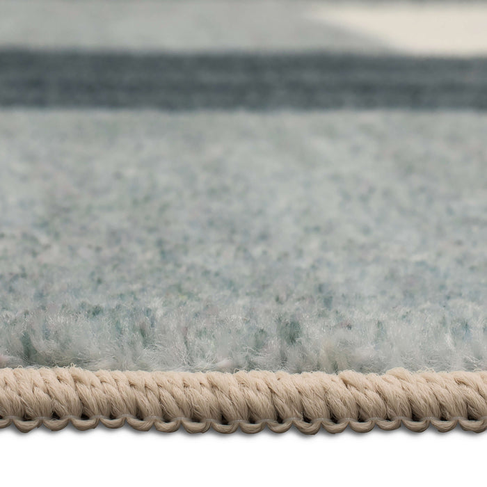 Technicolor Liberty Blue Area Rug