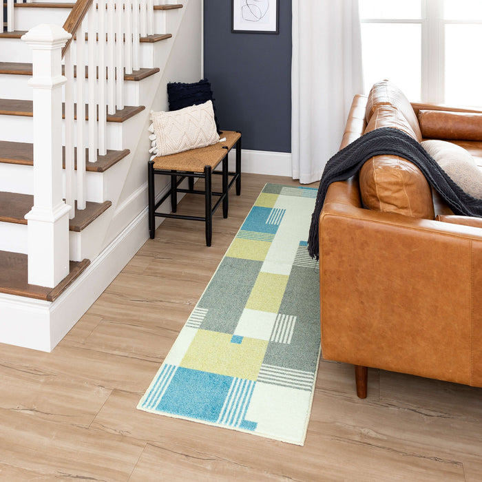 Technicolor Liberty Denim Area Rug