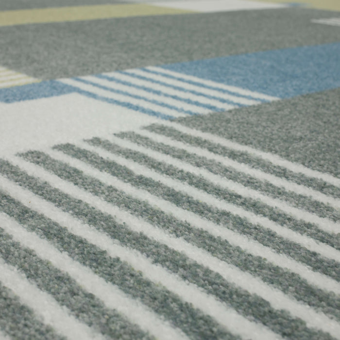 Technicolor Liberty Denim Area Rug