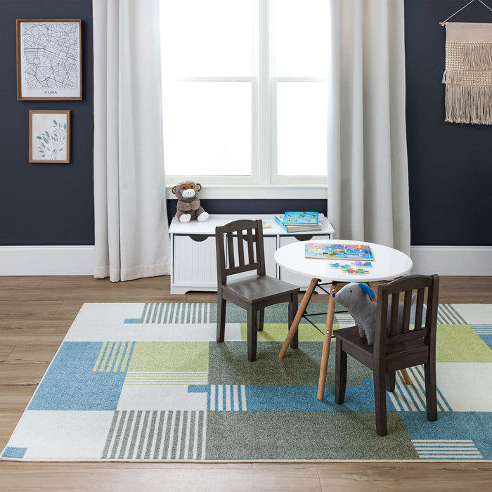 Technicolor Liberty Denim Area Rug