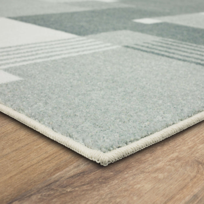 Technicolor Liberty Light Grey Area Rug