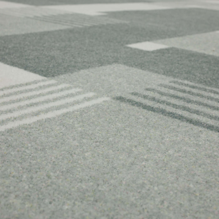 Technicolor Liberty Light Grey Area Rug