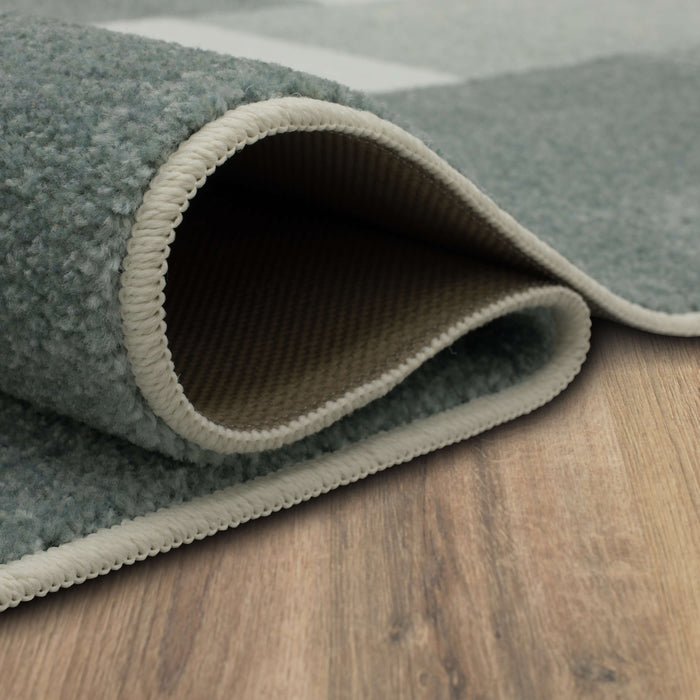 Technicolor Liberty Light Grey Area Rug