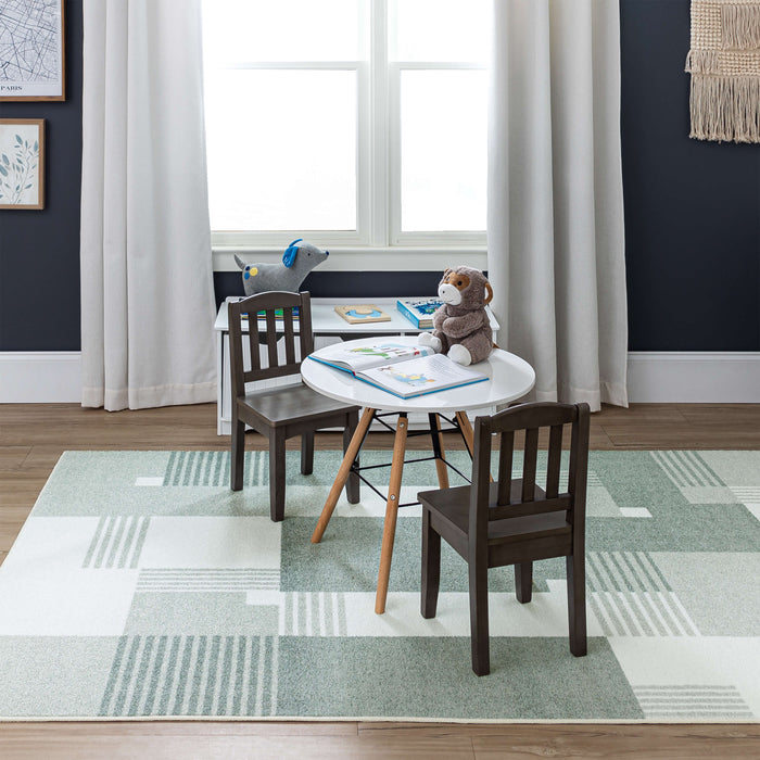 Technicolor Liberty Light Grey Area Rug