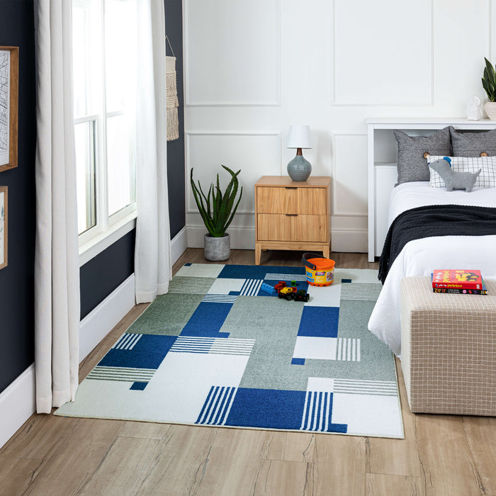 Technicolor Liberty Royal Area Rug