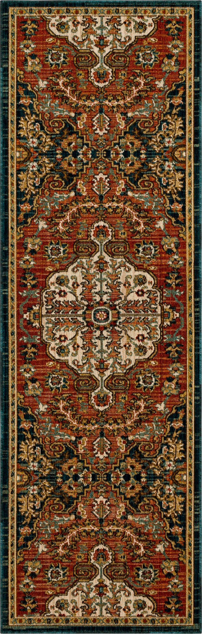 Heritage Andreo Red Area Rug