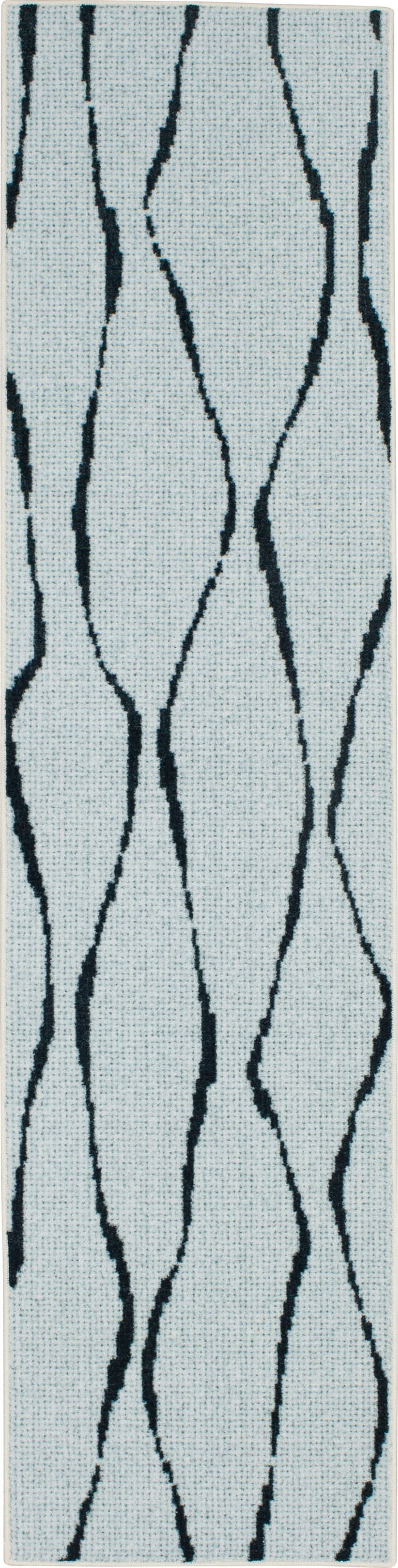 Technicolor Aster Black Area Rug