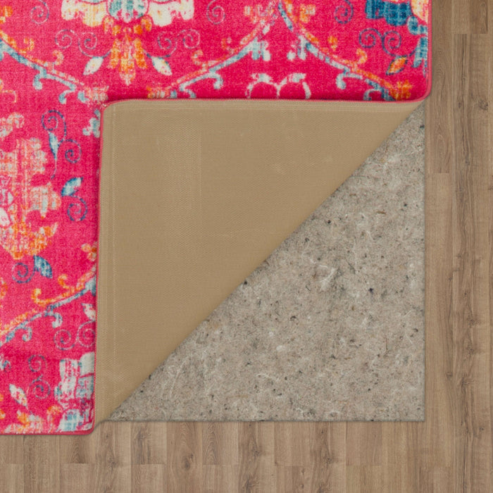 Technicolor Prem Pink Area Rug