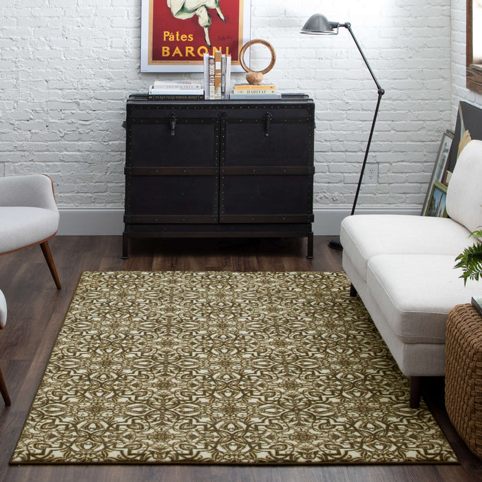 Technicolor Bakersfield Brown Area Rug