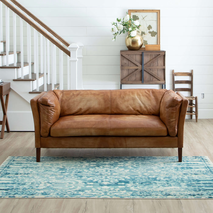 Technicolor Lottie Blue Area Rug
