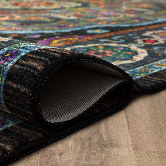 Lyla Black Area Rug