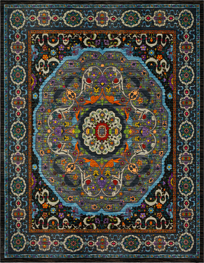 Lyla Black Area Rug