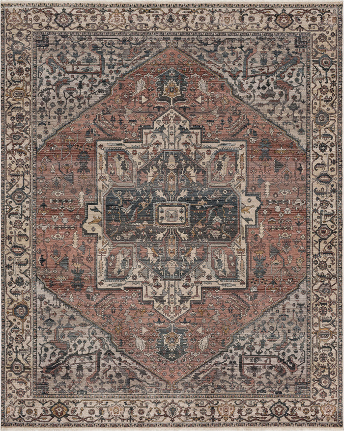 Karastan Echo Angelino Pudra Area Rug