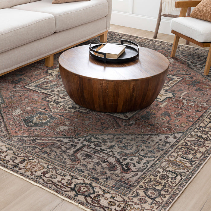 Karastan Echo Angelino Pudra Area Rug