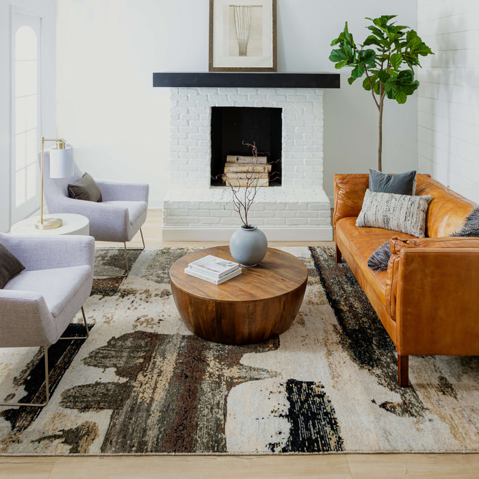 Karastan Depiction Annora Neutral Area Rug by Stacy Garcia