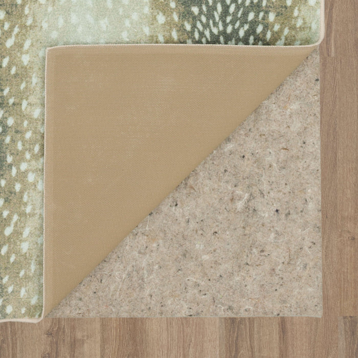 Technicolor Antelope Skin Tan Area Rug