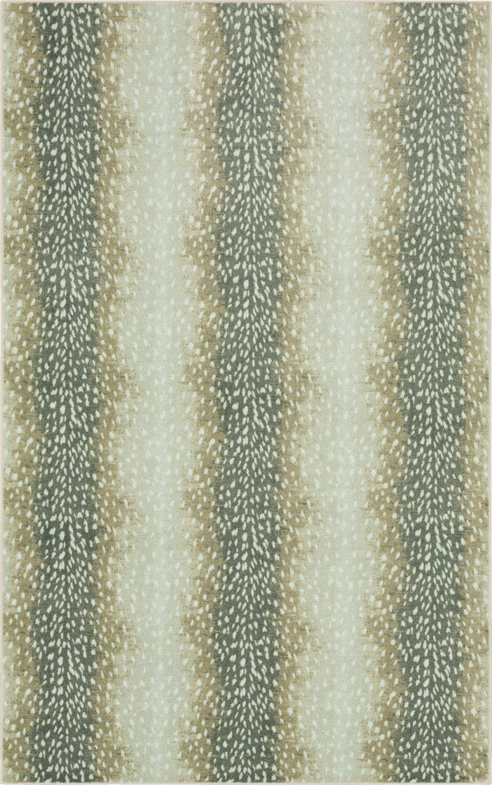 Technicolor Antelope Skin Tan Area Rug