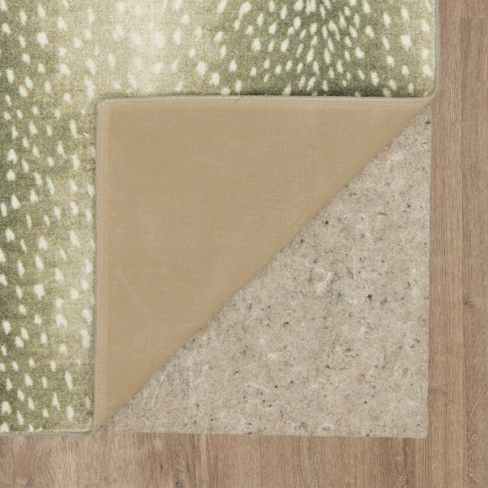 Technicolor Antelope Skin Taupe Area Rug