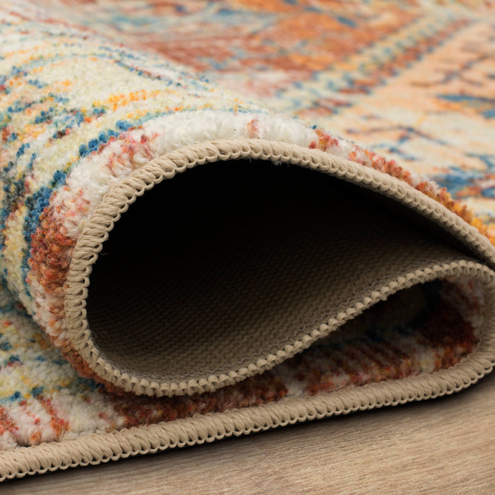 Technicolor Portis Spice Area Rug